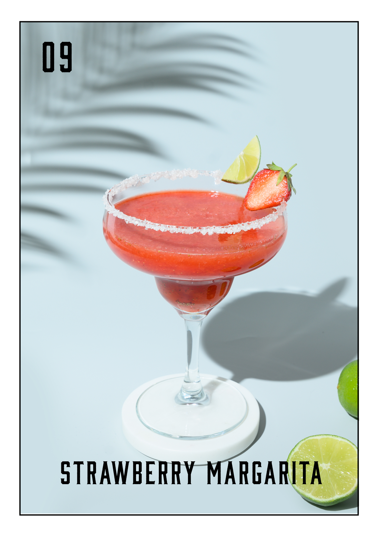 Strawberry margarita made with Divertido Tequila
